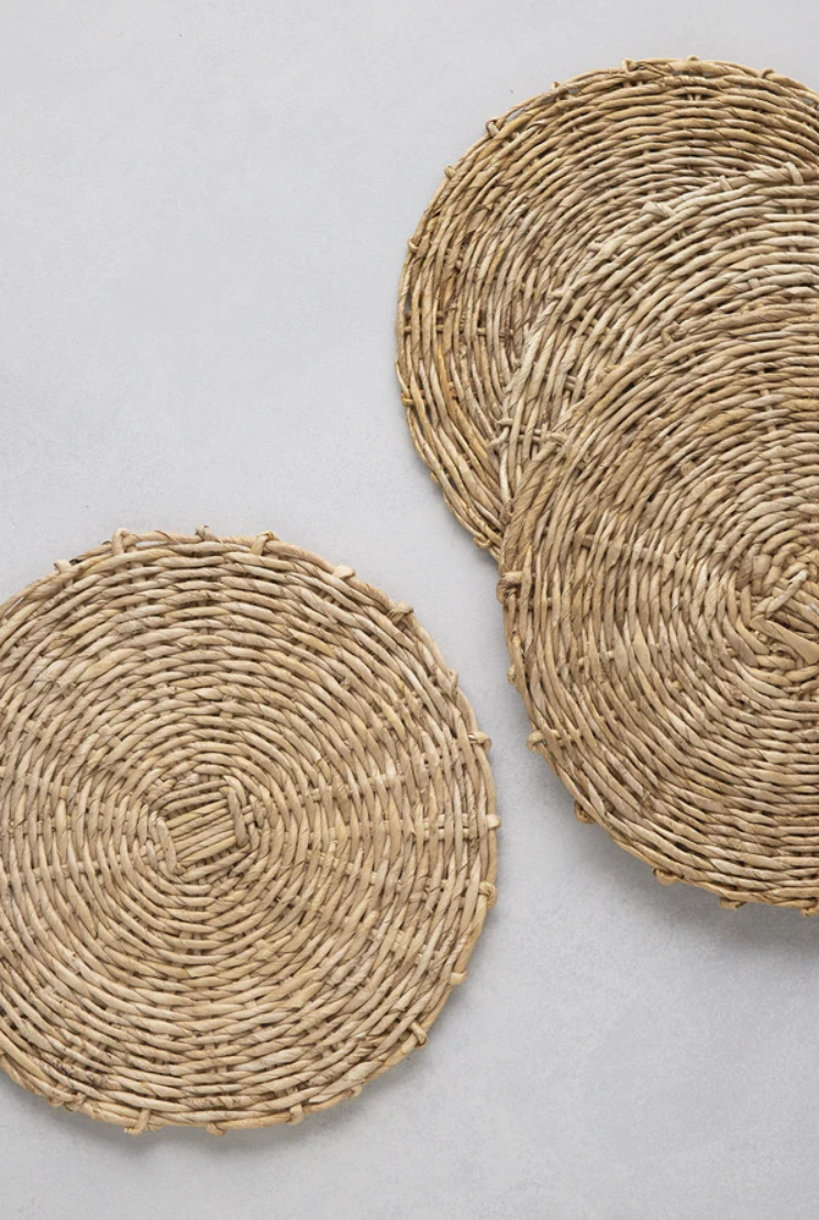 Handwoven Rattan Charger